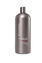 Scruples Structure Bath Volumizing Shampoo - Professional Grade Hair Care - Sulfate Free, Keratin Infused, Moisturizing and Volume Boosting for Fine and Damaged Hair (33.8 oz)