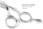 5.5" Professional Hair Scissors to Cut Hair Cutting Haircut Shears 440C Barber Shears Hairdresser Sharp Hair Scissors Bearing Screw KINSARO for Hairdresser Barber or Home Use