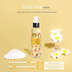 Bouquet Garni Hair & Body Mist Ylang Ylang Fragrance - Long-lasting Moisture & Fragrance, Mist for Women, Low Irritation (Containing Vitamin E, Citrus Acid) - 4.9 oz