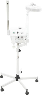 SKINACT Ozone Steamer, 5 Diopter Magnifying Lamp and Electronic Brush