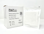 Gauze Surgical Sponges Cotton STERILE Woven 8-ply High Grade Quality 4"x4" Class I(a) All Purpose Pads by P&P MEDICAL SURGICAL Pack of 100