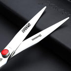 5.5/6 /7 Inch Purple Dragon Knight Professional Japanese Hair Scissors Barber Scissors Set (7.5 inch Cutting)