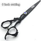 6/7/8/9-inch professional hair clipper set, stainless steel sharp hair clippers, hairdresser specific scissor((6+7) inches, 3 pieces)