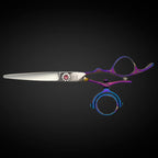 6-Inch Swivel Thumb Hair Cutting Scissors - Professional Salon and Barber Shears for Hairdressers, 440C Stainless Steel, Ergonomic Design, Precision Convex Blade
