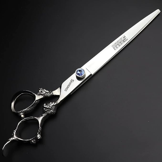 Hair Scissors 6/7/8/9-inch 440C High Hardness For Hairdressers Haircuts Cuttinging Scissors Professional Haircut (9-in cutting scissors)