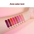 Maroon Red Matte Lipstick for Women, Long Lasting Waterproof Transfer-Proof Vegan, 24 Hours Moisturizing Glossy Shine Lip Gloss, Lipstick Palette Beauty Products Makeup All-Day Formula A07#