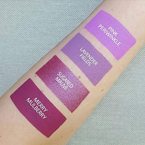 Aromi Mulberry Matte Liquid Lipstick | Berry Fuchsia Lip Color, Vegan & Cruelty-free, Long-lasting, Waterproof Lipstick (Merry Mulberry)