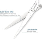 Hair Scissors 6 Inch Professional Barber Hair Cutting Scissors hairdresser haircut scissors 440C Barber Shears Rose handle KINSARO for Hairdresser Barbershop or Home Use