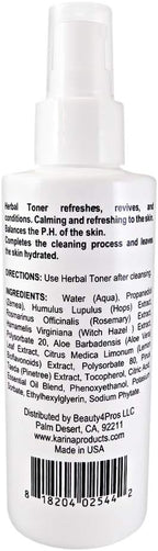 Karina Herbal Toner 6 Ounces