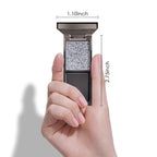Gray Black Two Color Matte Shimmer Glitter Eyeshadow,Bright Eye Shadow Powder,Professional Long-Lasting Waterproof Makeup Palette,Blendable,Easy-To-Apply and Compact for Travel