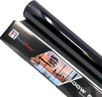 RockRose 1% VLT Car Tint 24" by 15FT 2PLY Premium Carbon Professional Tint Car Window Tint Heat, UV, and IRR Block Tint for Cars Adhesive Film(24" x 15FT)
