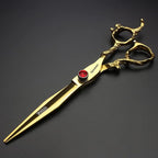 Super Sharp Hair Scissors 6/7/7.5/8/9 inch, Providing a Stable Feel.. (7in Cutting Scissor)