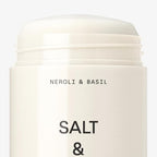 SALT & STONE Aluminum Free Deodorant | Extra Strength 48 Hour Protection for Women & Men | Made with Seaweed Extracts, Shea Butter & Prebiotics (Neroli & Basil)