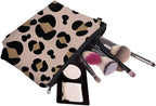 Cute Travel Makeup Bag Cosmetic Bag Small Pouch Gift for Women (Big Leopard)