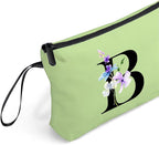 Birthday Inspirational Bridesmaid Proposal Team Small Gifts for Women Mom Aunt Teacher Sister Coworkers Makeup Cosmetic Bag Travel with Mirror Mothers Day Christmas Graduation B
