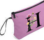 Birthday Inspirational Bridesmaid Proposal Team Small Gifts for Women Mom Aunt Teacher Sister Coworkers Makeup Cosmetic Bag Travel with Mirror Mothers Day Christmas Graduation H