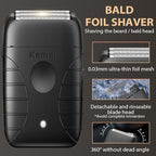 KEMEI Hair Clippers for Men Professional, Barber Clippers and Trimmers Set, Foil Shaver for Men,Cordless Hair Clippers and Barber Kit, Hair Cutting Kit, KM-2293Black, KM-PG2290D, KM-T95
