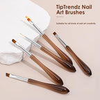 Versatile Nail Art Brushes Scanning Pen – Effortless Multi-Line Design for Tweed, Blush Gradient, and Glitter Accents, 04