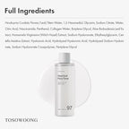 TOSOWOONG Heartleaf Face Toner with 970,200ppm Heartleaf Water, Centella, Hyaluronic Acid, Witch Hazel, Trouble Care, Acne-Prone, Calming, Hydrating, Purifying, Korean Skin Care, 250ml, 8.45 fl.oz.