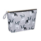 Travel Makeup Bags Waterproof Toiletry Cosmetic Case Small Pouch Gift for Women, Dog