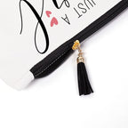 Basketball Gifts for Women & Coaches - Makeup Bag by Who Loves Basketball Stuff Merch D?or