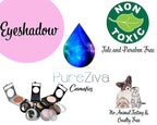 Raspberry Sorbet Fuchsia Pink Red Shimmering Opaque Pressed Powder Single Vegan Eyeshadow; Talc, Paraben & Cruelty Free