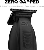 Supreme Trimmer Recharge ST777 – Professional Barber Trimmer with 2 Removable Batteries | 8000 RPM Motor, Zero Gap DLC Blades, Smart Charging Dock, USB-C Fast Charge