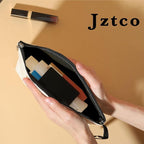 Jztco Boy Mama Makeup Bag, Baby Shower Gifts for Mom First Time, Christmas Birthday Unique Cosmetic Bag Funny Mothers Day, New Mom Gifts - Boy Mama The One Where I'm Outnumbered, Green-2