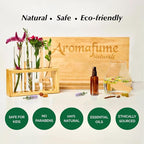 Vanilla Room, Linen & Pillow Spray by Aromafume | 100ml/3.38 fl oz | with Pure Vanilla Essential Oil | Aromatherapy Spray | Mist for Bedding, Fabrics