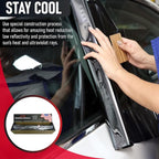 United Window Tint 2Ply Nano Carbon 40" in 100'Ft Charcoal 50% VLT Privacy Window Tint for Car, Home, Blocks UV/IR Rays, Reduce Heat & Glare - Adhesive Film - Lifetime Color Stability