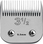 Professional Detachable Replacement Ceramic Blades set,compatible with oster Classic 76/Star-Teq/Power-Teq andi A*dis AGC,BDC,BGC,MBG Series Clippers(Size 3-1/2)