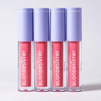 2-in-1 Sweet Gloss Tinted Lip Oil - Lip Oil for Women - Hydrating, Non-Sticky Formula with Light Color - 02 Pink Chocolate - 0.084 oz