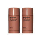 Nécessaire The Deodorant Olibanum | Natural Aluminum Free Deodorant For Women & Men. Extra Strength Treatment with Mandelic Acid. Free of Baking Soda, Ozokerite & Parabens (2x 75 g/2.5 oz)