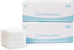 Premium Exfoliating Cotton Pads (120 Count) - 100% Cotton, Extra-Soft and Lint-Free, Durable Squares for Facial, Lip, and Eye Makeup Removal