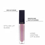 GA-DE Crystal Lights Lip Gloss, 805 - Enriched with Light-Reflecting Crystal Pearls - Smooth Silky, Rich Color - Moisturizes and Adds Shine - 0.2 oz
