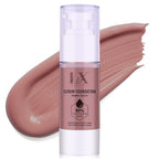 Moisturizing Foundation with 1% Hyaluronic acid, Deep Hydration & High Coverage Serum Foundation for A Smooth & Satin Finish, 408 Deep