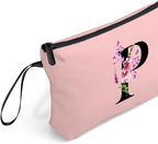 Birthday Inspirational Bridesmaid Proposal Team Small Gifts for Women Mom Aunt Teacher Sister Coworkers Makeup Cosmetic Bag Travel with Mirror Mothers Day Christmas Graduation P