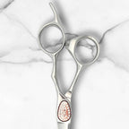 Scissors for Professional Hairdressers - 6" Shears With Intricate Detailing and Design - 440C Stainless Steel For Longlasting Sharpness