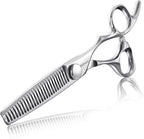 Professional Thinning Shears for Hair Cutting with Ultra Sharp Convex Blade, Cobalt Alloy Stainless Steel for Barber Haircut Scissors Teeth Shears Texturizing Scissors for Men Women Salon Home Use