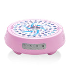 Professional Nail Dust Collector, Quiet Nail Vacuum Cleaner Machine with Reusable Filter, Powerful Suction Nail Tech Dust Fan for Acrylic Gel Nails Art Polishing, Manicure Pedicure Salon Home, Pink