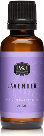 P&J Trading Fragrance Oil | Lavender Oil 30ml - Candle Scents for Candle Making, Freshie Scents, Soap Making Supplies, Diffuser Oil Scents