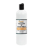 Beef Tallow & Goat Milk Shampoo and Conditioner Set - Handmade Hair Care for Thinning Relief, Sea Moss Shampoo and Conditioner, Thickening Formula for Hair Regrowth (Shampoo & Conditioner 8 Oz)
