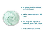 RAYA Bamboo Facial Scrub (R-125) | Herbal Exfoliating and Refining Treatment for Dry Skin | Helps Reduce Fine Lines and Wrinkles | Made with Bamboo and Jojoba Beads
