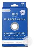 Rael Pimple Patches, Miracle Retinol Spot Cover - Hydrocolloid Acne Pimple Patch for Face, Absorbing Zits & Blemishes, PM Advanced (72 Count)