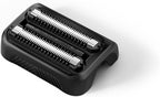 MANSCAPED® The Chairman™ PRO Men’s Replacement Stubble Trimmer Blade - SkinSafe® Stainless Steel Trimmer Blade for Face Shaver, with 2 Length-Setting Combs, Magnetic Blade Head Attachment (1-Pack)
