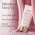 d'alba Piedmont Waterfull Tone-Up Sunscreen Serum BROAD SPECTRUM SPF 50 + Korean Sunscreen for Face, All Skin Tones, Sweat Proof Formula (1.69 fl.oz.)