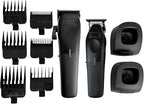 TPOB Play Barber Hair Clipper and Trimmer for Men 7500 RPM with Rubber Grips (Blackout 2 Set)