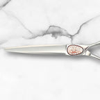 Scissors for Professional Hairdressers - 6" Shears With Intricate Detailing and Design - 440C Stainless Steel For Longlasting Sharpness