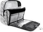 senya Hanging Travel Toiletry Bag Kit Makeup Case Cosmetics Organizer for Men Women