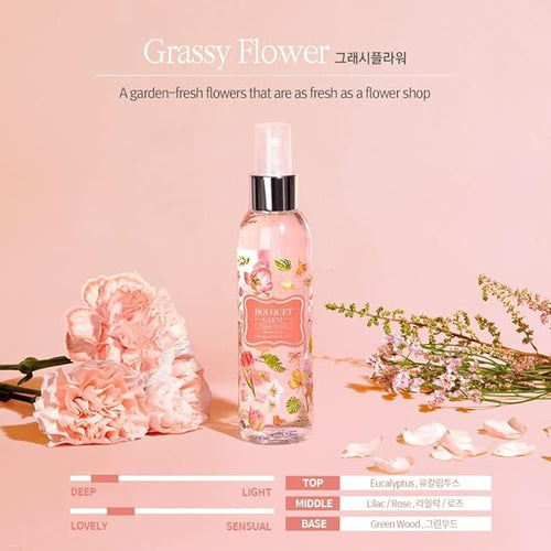 Bouquet Garni Fragranced Body Mist Grassy Flower 4.9 Fl.Oz